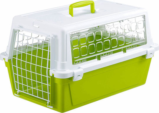 Ferplast Atlas 20 Trendy Green Dog Transport Cage 58x37x32cm