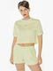 Women's Activewear Shorts Yellow