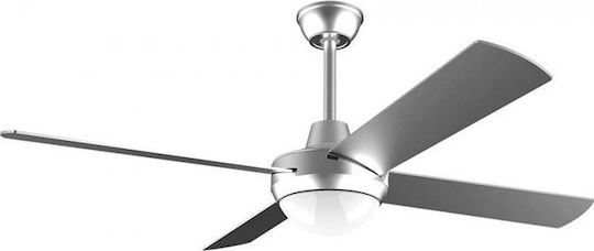 Cecotec EnergySilence Aero 570 Ανεμιστήρας Οροφής 132cm με Φως Ασημί