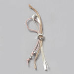 Bellissimo Christening Charm Pin Pink 50pcs