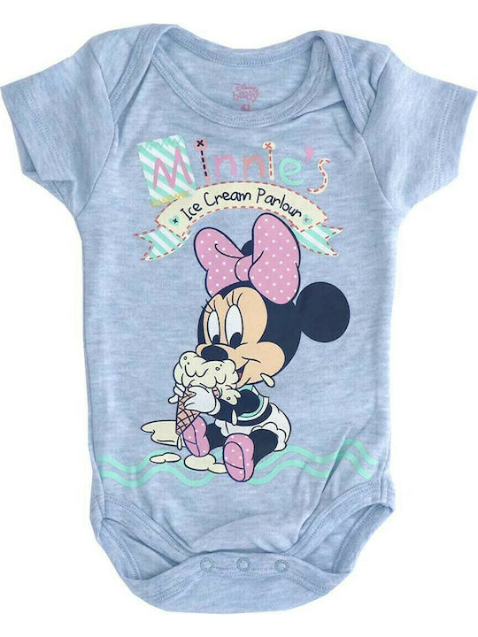 Disney Minnie Mouse Къс ръкав Светлосин