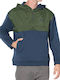 Sweatshirt with Hood Navy Blue