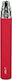 Ego Ego-T Batterie Für E-Zigaretten In Roter Farbe