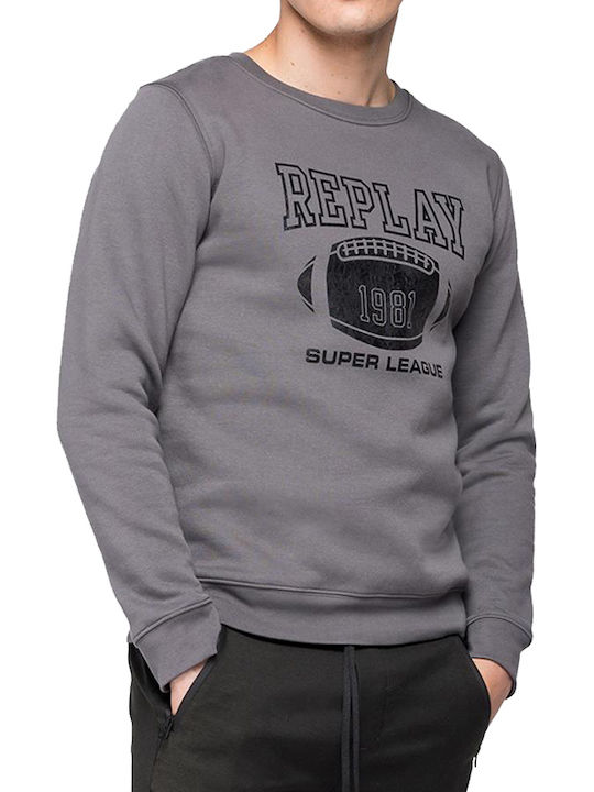 Replay Herren Sweatshirt Jacke Gray M3246.000.22706-297