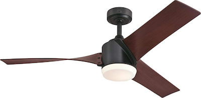 Westinghouse Evan 72270 Ceiling Fan 132cm with Light and Remote Control Brown