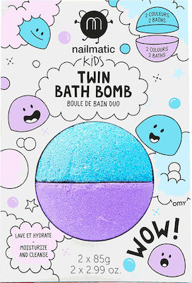 Nailmatic Bath Bomb Duo Kids Bath Bombs ΜΑ-702ΒΤWΙΝΒ