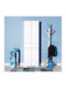 Doppeltür Kleiderschrank Diamond White 60x40x187cm