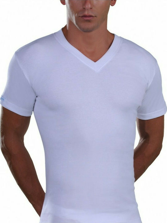 Lord 232 Men's Short Sleeve Undershirt White