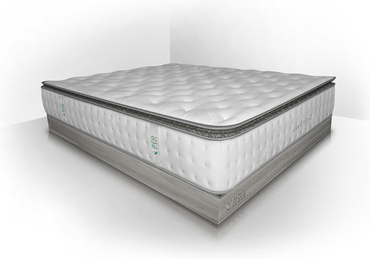 Eco Sleep Ambient Double Anatomic Saltea Spumă / Spumă de memorie Față-verso 140x190x34cm cu Suprapozabil