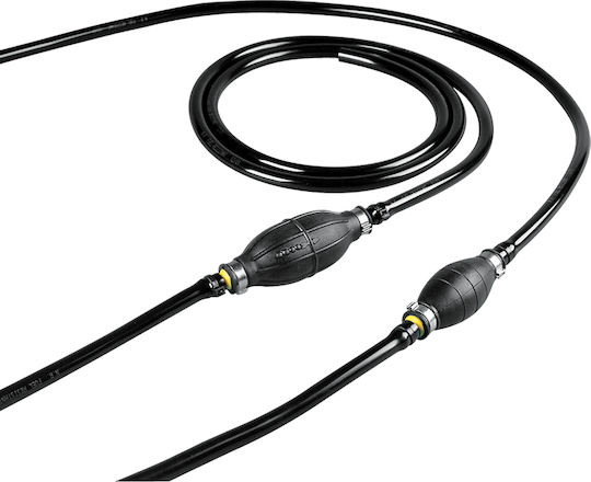 Lalizas Kraftstoff-Zündhütchen Σκάφους Kraftstoffblase Ø39mm mit Schlauch Ø8mm x L.2m
