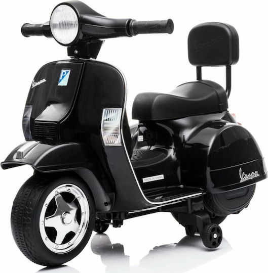 Παιδική Μηχανή Licensed Vespa PX150 Ηλεκτροκίνητη 6 Volt Μαύρη