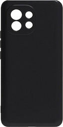 Senso Soft Touch Back Cover Σιλικόνης Μαύρο (Po...