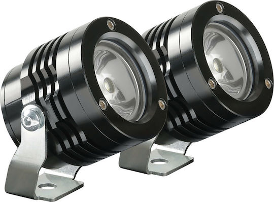 Lampa Round Waterproof Headlights Car LED Universal 12V 18W 2pcs