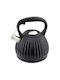 Promis Fabio Ceainic Inox Negru 3000ml