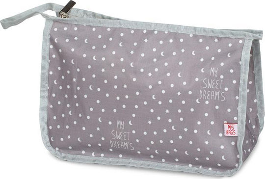 My Bag's Sweet Dreams Baby Toiletry Bag Gray
