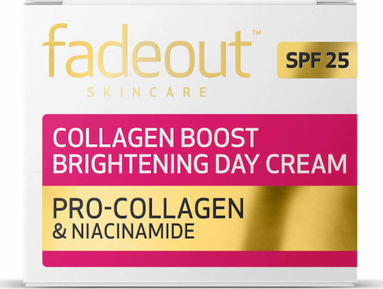 Fade Out Колаген Буст Блейтинг Дневен Крем за Лице с SPF25 50ml