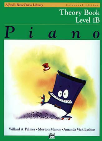 Alfred Music Publishing Alfred's Basic Piano Library-Theory Book Level 1B Теоретична книга за Пиано