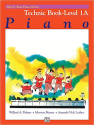 Alfred Music Publishing Alfred's Basic Piano Library - Technic Book, Level 1A (Αγγλική Έκδοση) Metodă de învățare pentru Pian
