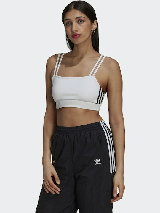 adidas Adicolor Classics Femei Atletic Sutien sport Alb