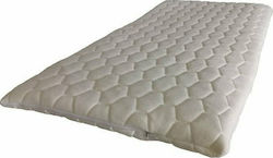 Strom Eco Semi Double Latex Mattress Topper Latex 4+ Aloe Vera with Aloe Vera & Removable Cover 130x190cm