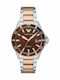 Emporio Armani Mario Men's Watch 42mm Battery with Metal Bracelet