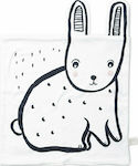 Wee Gallery Baby Cloth Blanket Hug Bunny White