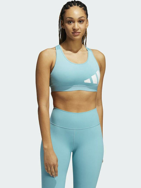Believe This Women's Sports Bra with Removable Padding Turquoise