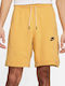 Nike Sportswear Men's Athletic Shorts Yellow