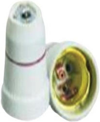 Com Power Socket with Socket E27 in White color 17674