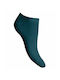 Walk Women's Solid Color Socks Green