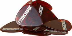 Boss Guitar Picks Shell Medium Pick Set 12pcs