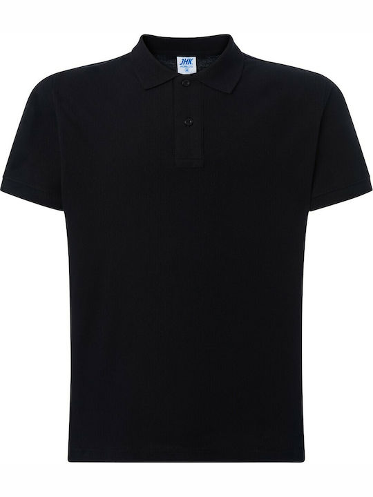 JHK PORA-210 Männer Werbebekleidung Kurzärmeliges T-Shirt in Schwarz