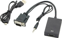 FT Electronics FTT14-047 VGA male σε HDMI female
