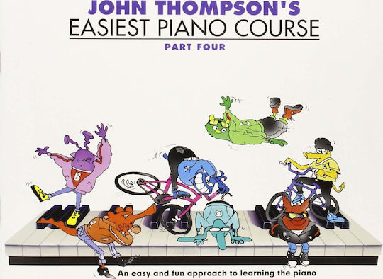 Music Sales John Thompson-Easiest Piano Course Sheet Music for Piano Part 4 + CD