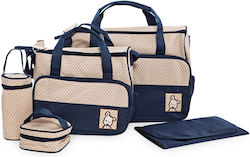 Beboulino Shoulder/Hand Diaper Bag Lina Blue