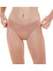 Damen Zeichenfolge Nahtlos Beige