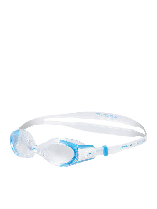 Speedo Futura Biofuse Flexiseal JR Γυαλιά Κολύμβησης Παιδικά με Αντιθαμβωτικούς Φακούς Διάφανα