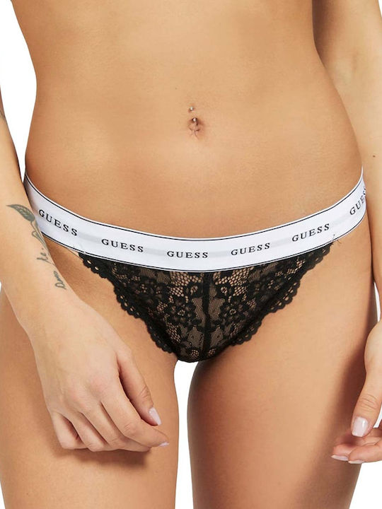 Women's Brazil with Lace Black