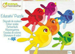 Παιδικό Puzzle Χρωματιστά Πουλιά για 3+ Ετών 30pcs Avenue Mandarine