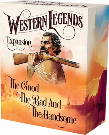 Game Expansion Western Legends: The Good, the Bad, and the Handsome for 2-6 Players 14+ years Matagot