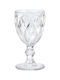 Cryspo Trio Kare Set of Glasses for Red Wine made of Glass Stemmed 220ml 6pcs