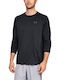 Under Armour Tech 2.0 Herren Sportliches Langarmshirt Schwarz