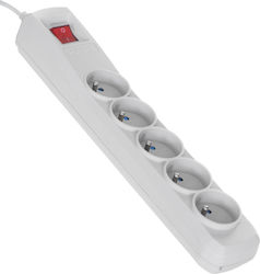 Active Jet Steckdosenleiste 5 Steckdosen mit Kabel 1,5 m Active Jet Steckdosenleiste 5 Steckdosen mit Kabel 1,5 m