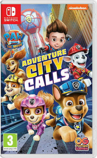 Paw Patrol: Adventure City Calls Switch Game