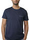 Petrol Industries Men's Short Sleeve T-shirt Navy Blue M-1010-TSR660-5147