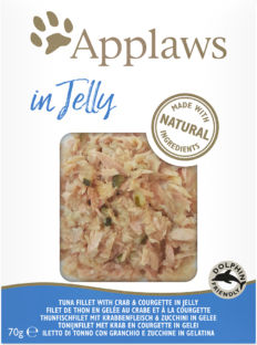 Applaws in Jelly Υγρή Τροφή για Ανήλικες Γάτες σε Φακελάκι με Τόνο σε Ζελέ 70gr