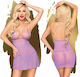 Penthouse Bedtime Story Chemise Purple