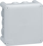 Legrand Plexo Surface-Mounted Electrical Box Branching IP55 130x130x74mm in Gray Color 092032