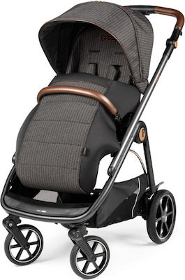 Peg Perego Veloce Fiat 500 Edition Adjustable Baby Stroller Suitable for Newborn Gray 10.7kg