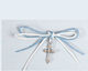 Mouchtaris Collection Christening Charm Pin Light Blue 50pcs